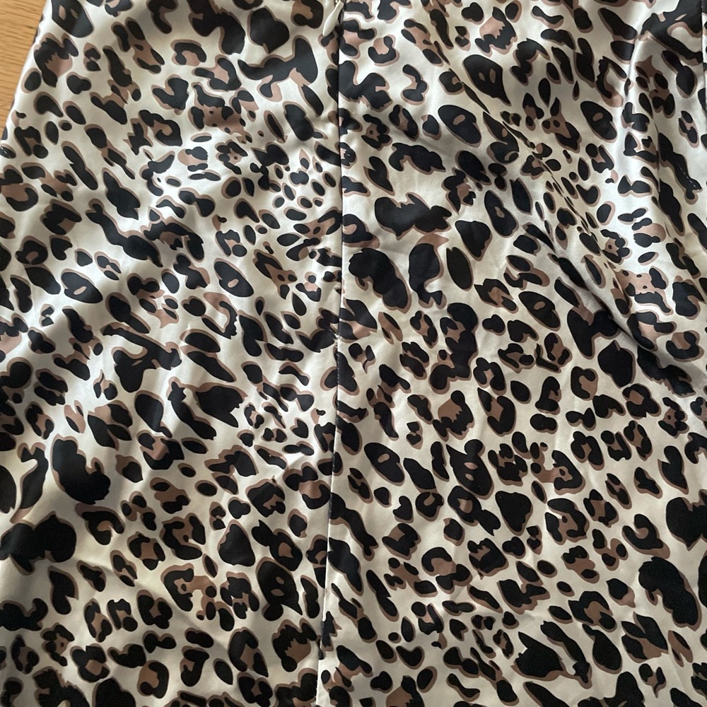 Princess Polly leopard skirt